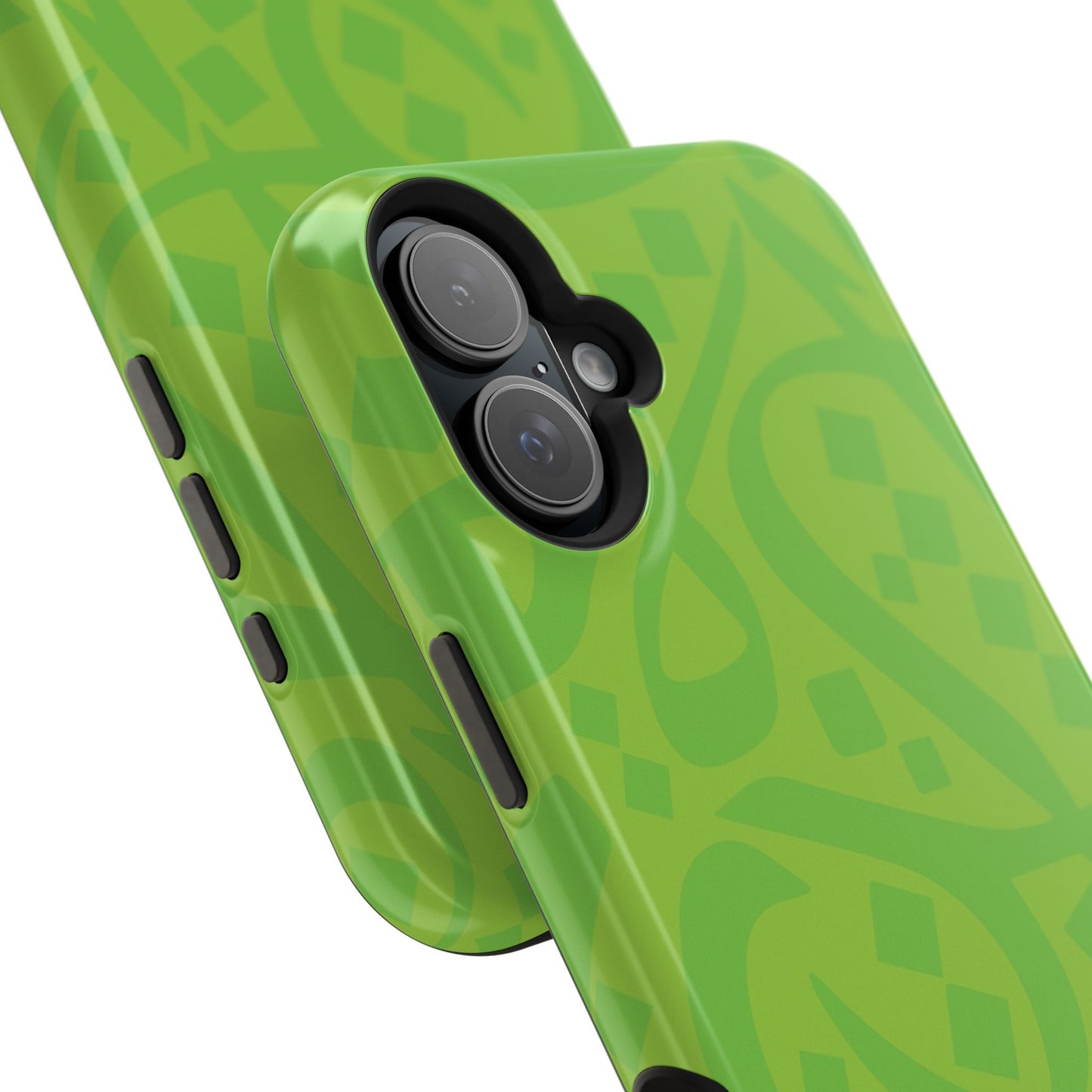 Green calligraphy Design - Iphone Magnetic Tough Case