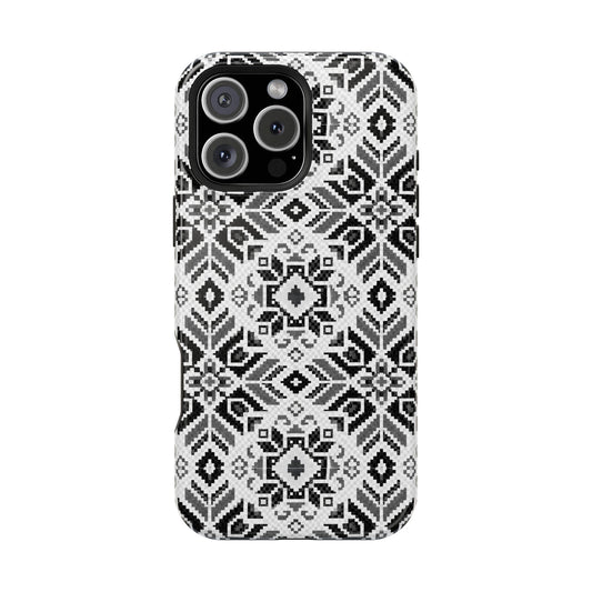 Black Tatriz  Design - Iphone Magnetic Tough Case