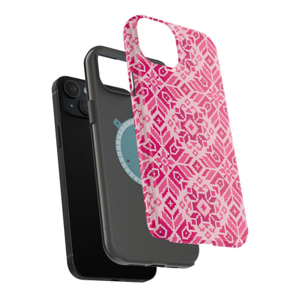 Pink Tatriz  Design - Iphone Magnetic Tough Case