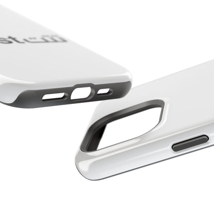 Magnetic Impact-Resistant Phone Case — Minimal "Test" Bilingual Design