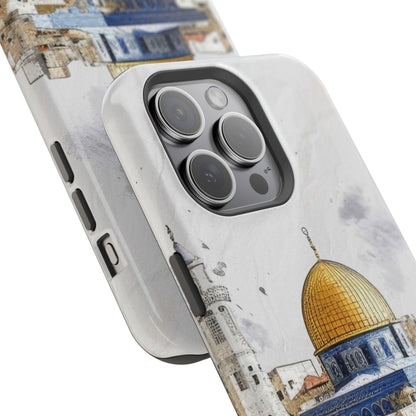 Jerusalem City  2 Design Iphone Magnetic Tough Case