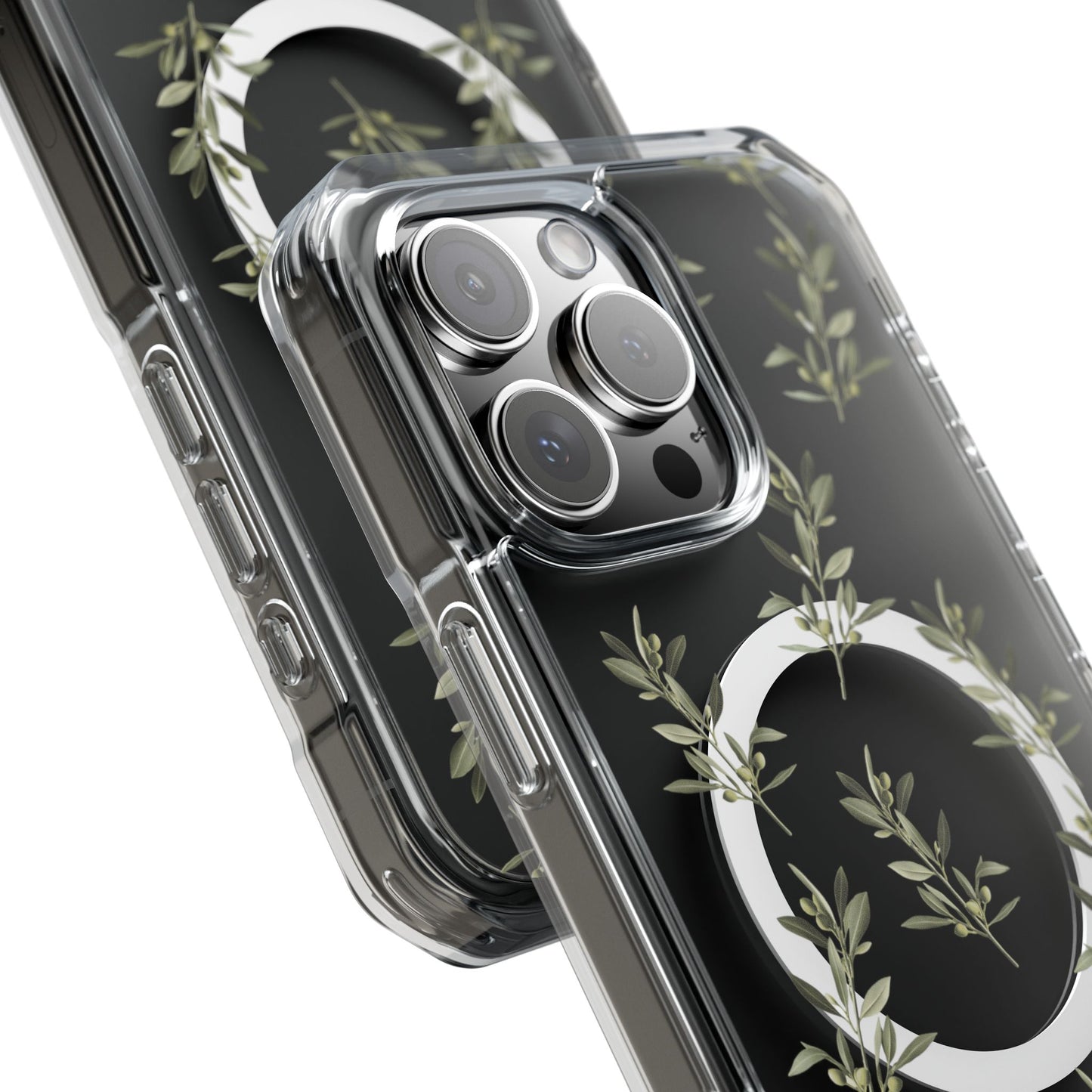 Olive Branch  MagSafe Clear Phone Case