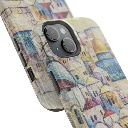 Jerusalem city  Iphone Magnetic Tough Cases
