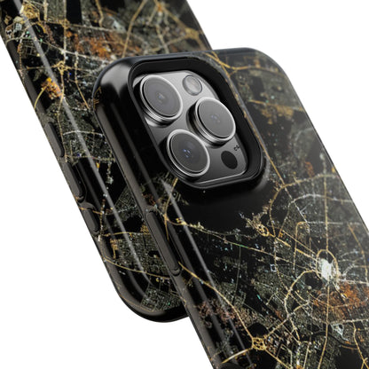 Al Madina Munawarah from Space - City of Lights- Iphone Magnetic Tough Cases