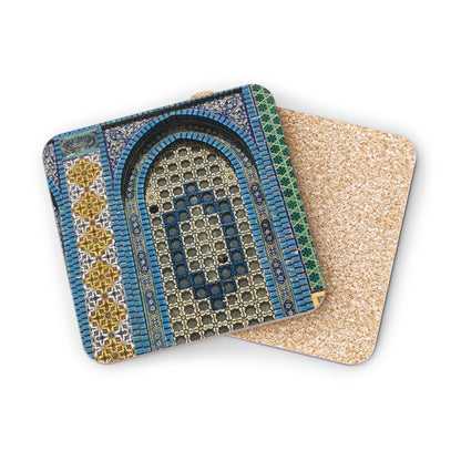 Masjid Al Aqsa Coasters - Elegant Design for Home Decor