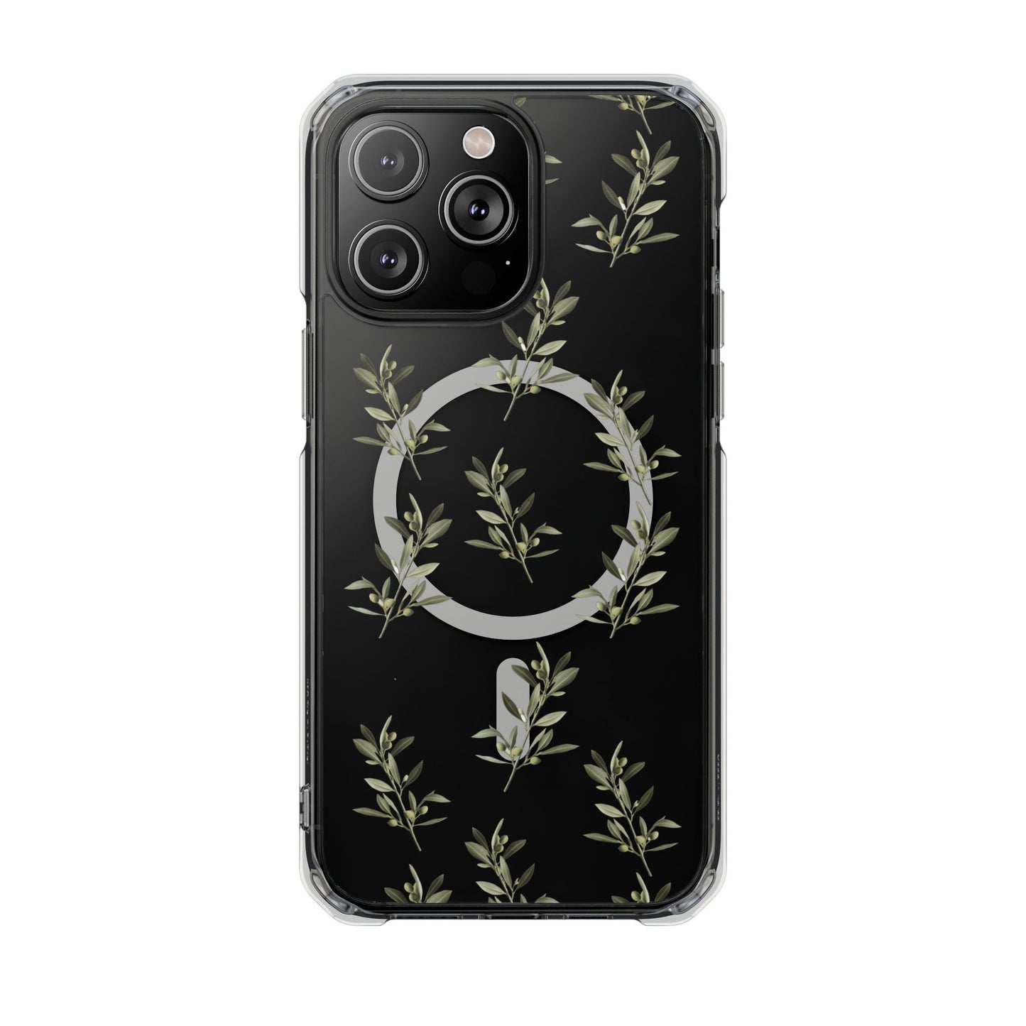 Olive Branch  MagSafe Clear Phone Case