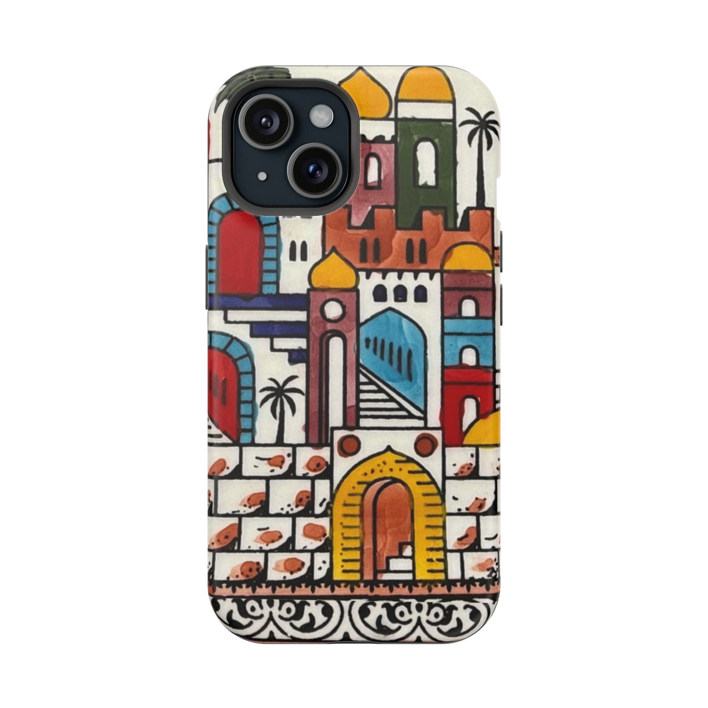 Jerusalem City Design Iphone Magnetic Tough Case