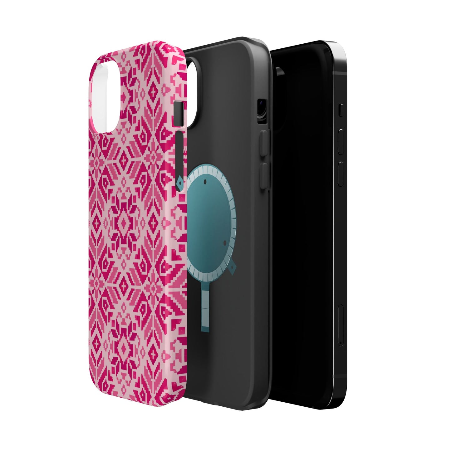 Pink Tatriz  Design - Iphone Magnetic Tough Case