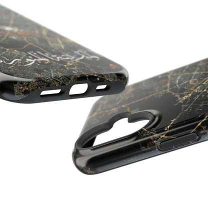Al Madina Munawarah from Space - City of Lights- Iphone Magnetic Tough Cases