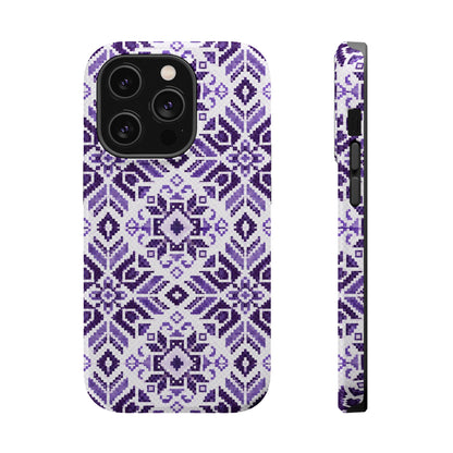 Purple Tatriz  Design - Iphone Magnetic Tough Case