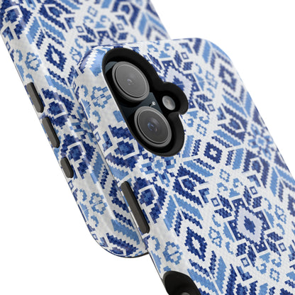 Blue Tatriz  Design - Iphone Magnetic Tough Case