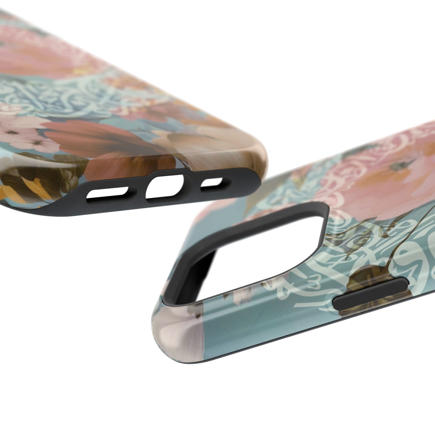 Arabic Floral Design  - Iphone Magnetic Tough Cases
