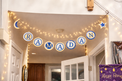 Ramadan 3D printed banner