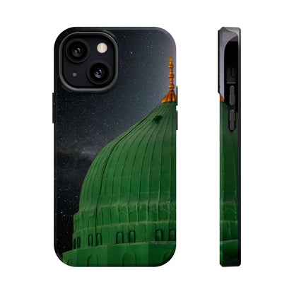Green Dome  Design Iphone Magnetic Tough Cases