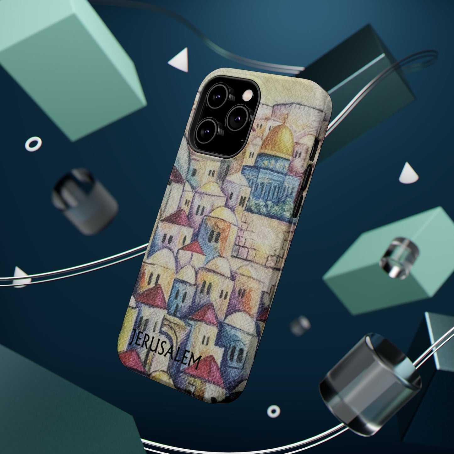 Jerusalem city  Iphone Magnetic Tough Cases