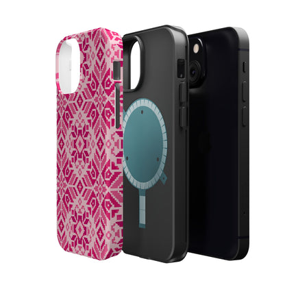 Pink Tatriz  Design - Iphone Magnetic Tough Case
