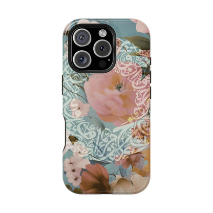 Arabic Floral Design  - Iphone Magnetic Tough Cases
