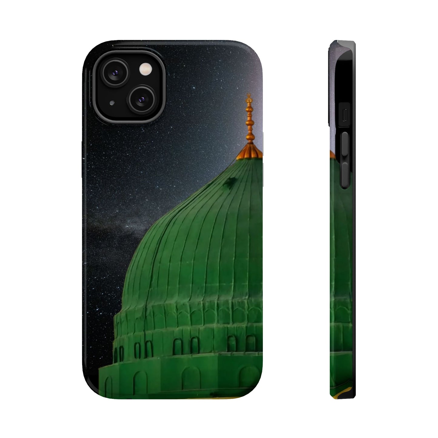 Green Dome  Design Iphone Magnetic Tough Cases