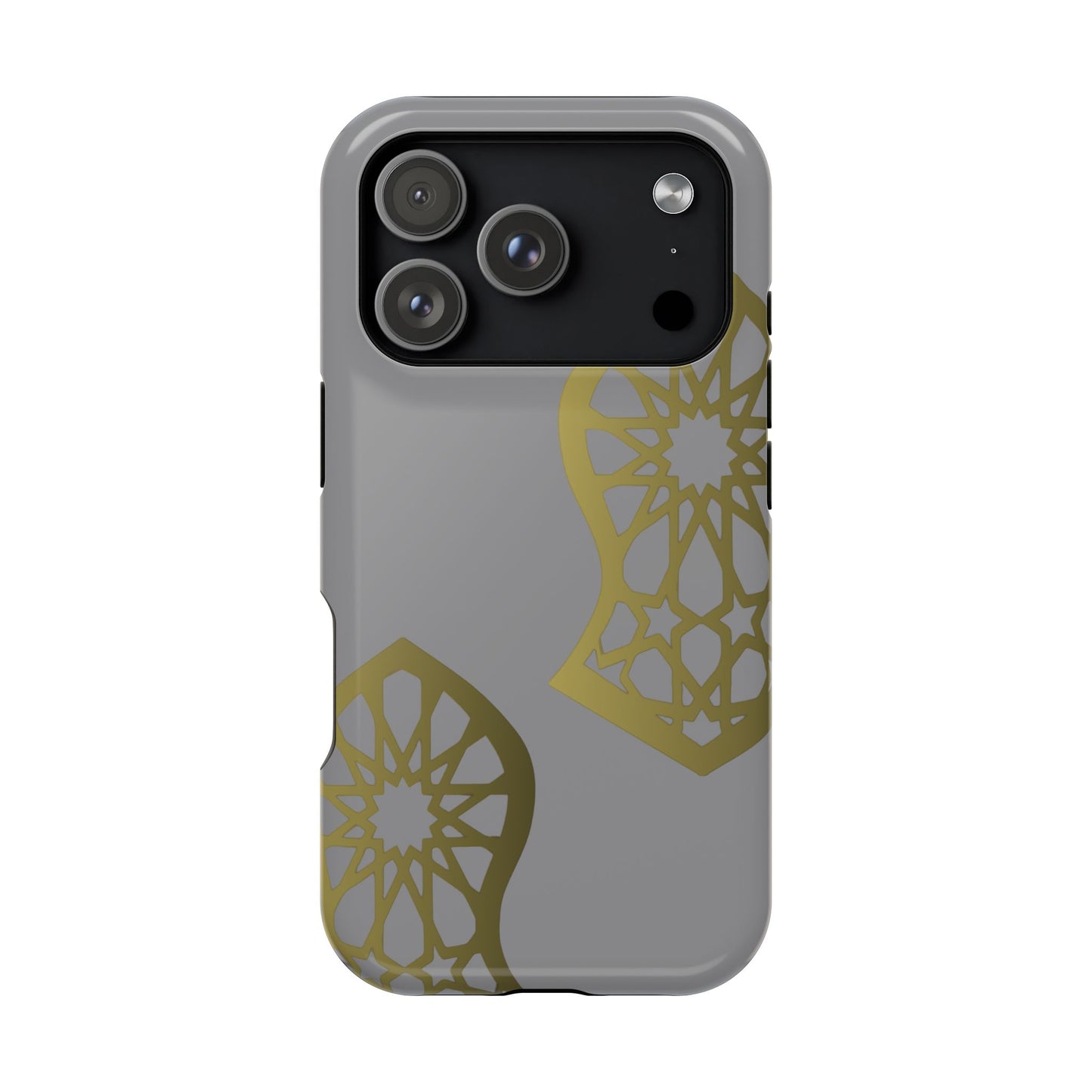 Grey and Gold Sandala Design Iphone Magnetic Tough Cases