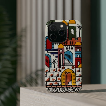 Jerusalem City Design Iphone Magnetic Tough Case