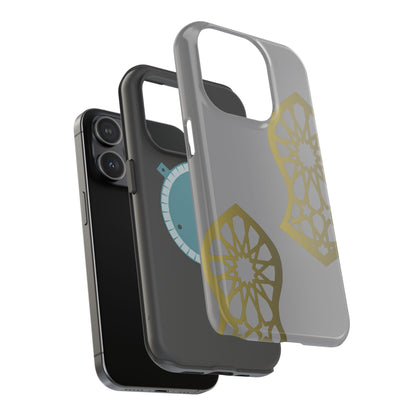 Grey and Gold Sandala Design Iphone Magnetic Tough Cases