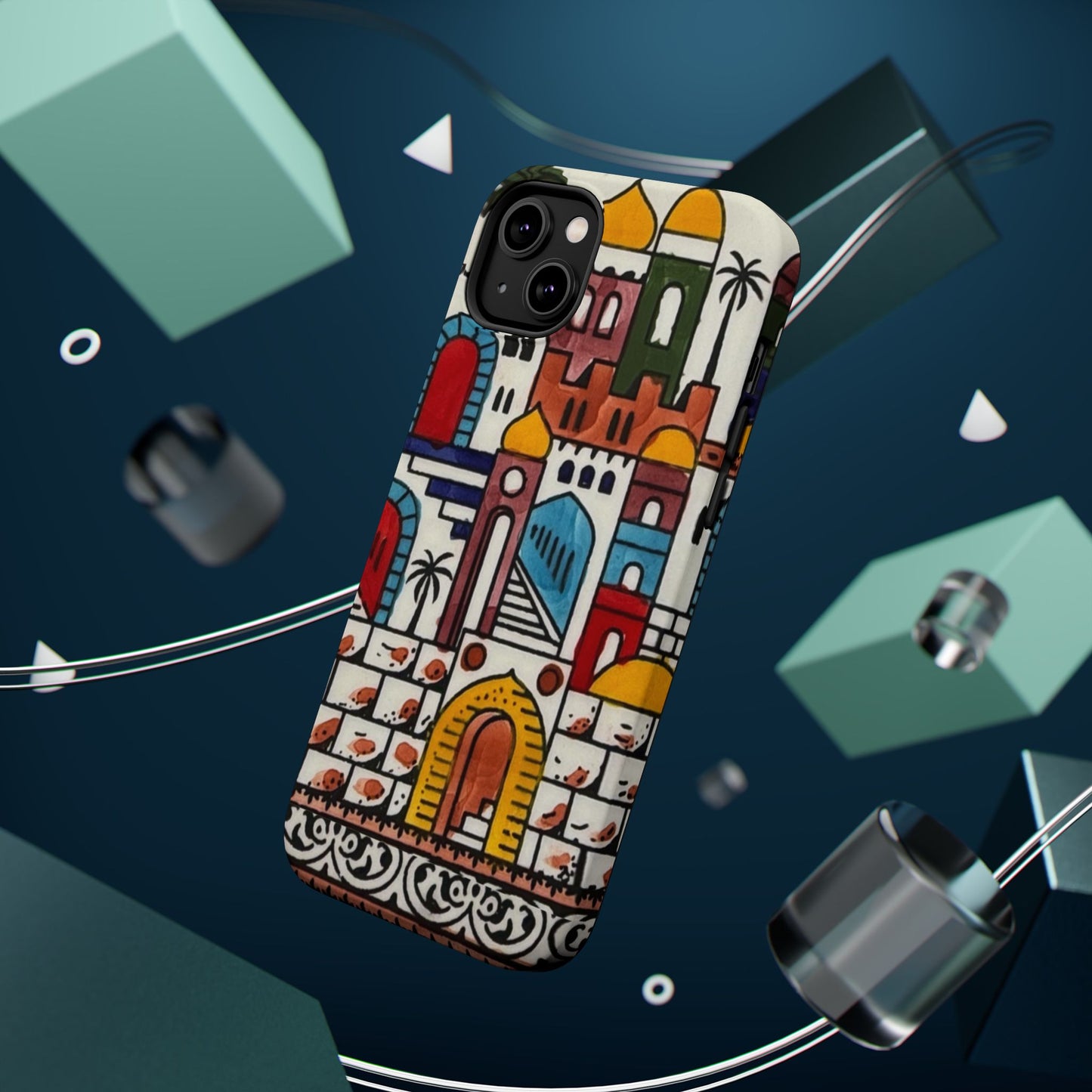 Jerusalem City Design Iphone Magnetic Tough Case