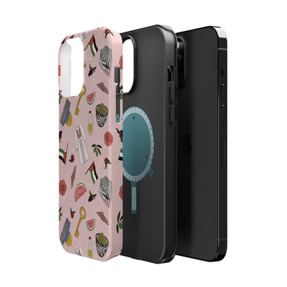 Palestinians Symbols Design - Iphone Magnetic Tough Case