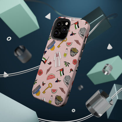 Palestinians Symbols Design - Iphone Magnetic Tough Case