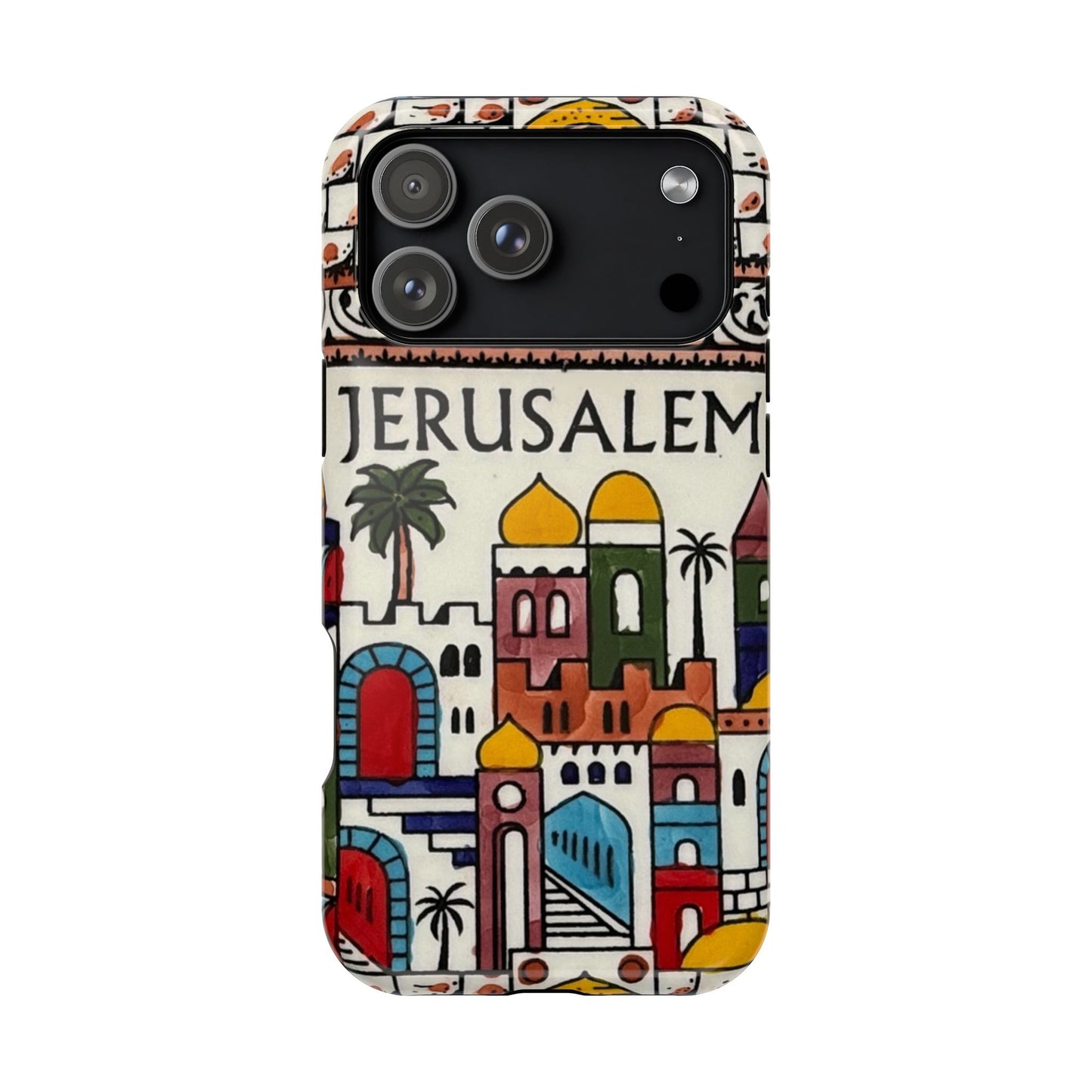 Jerusalem City Design Iphone Magnetic Tough Case