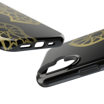Grey and Gold Sandala Design Iphone Magnetic Tough Cases