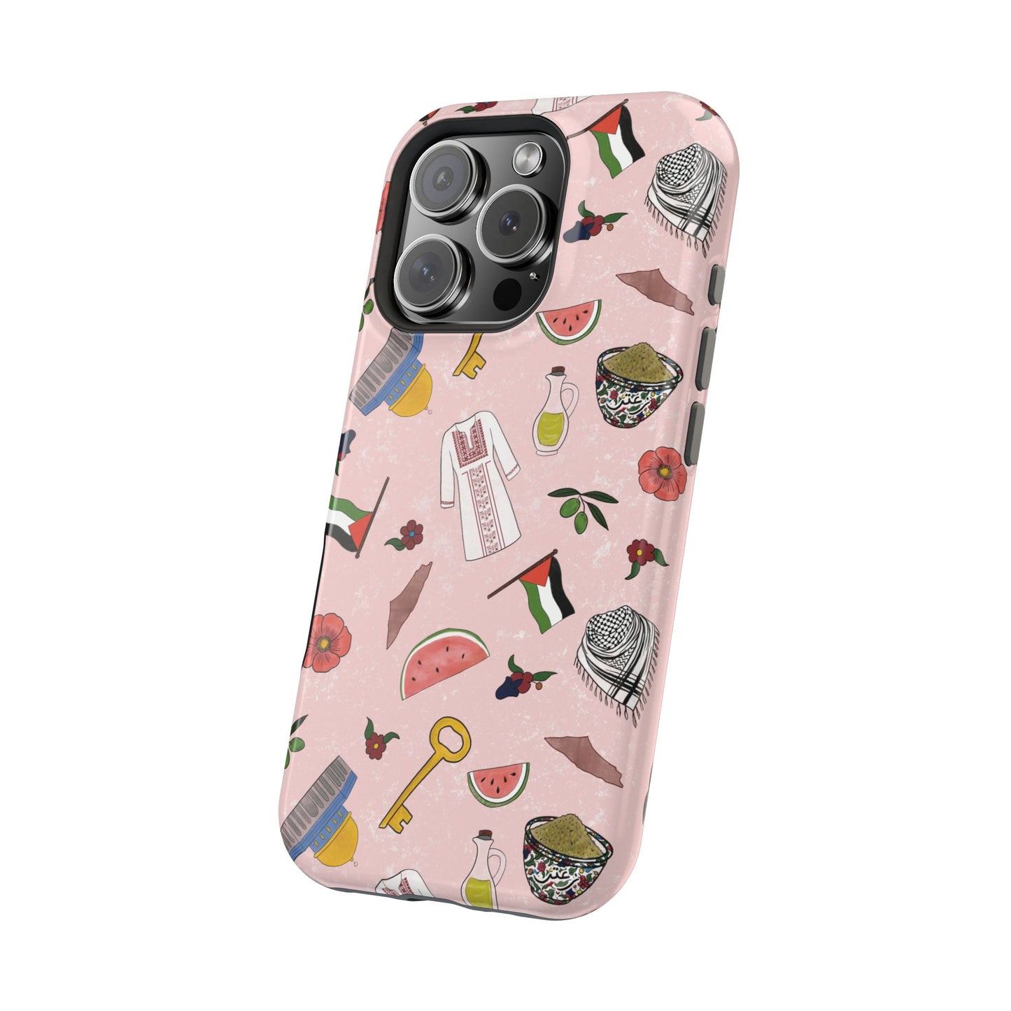Palestinians Symbols Design - Iphone Magnetic Tough Case