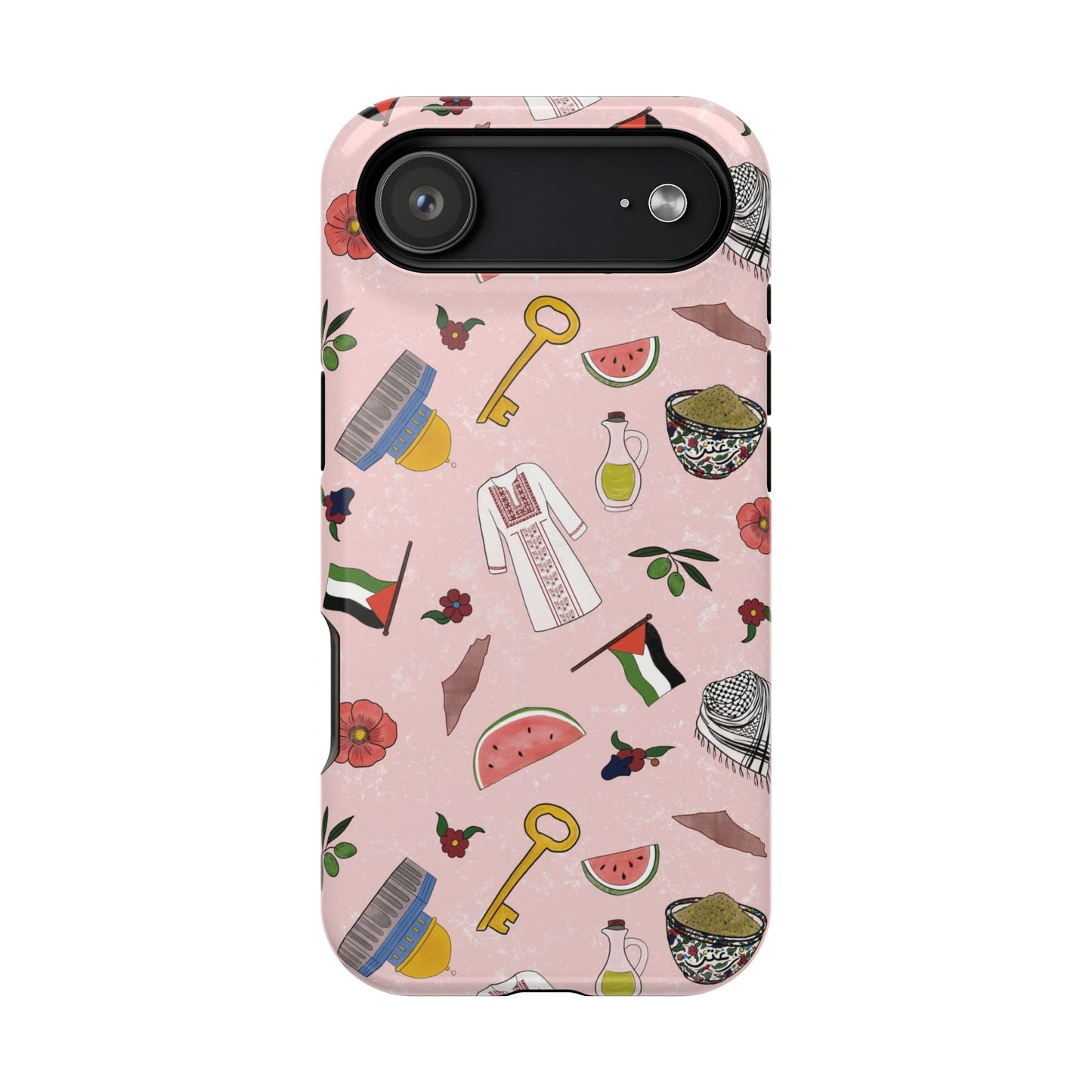 Palestinians Symbols Design - Iphone Magnetic Tough Case