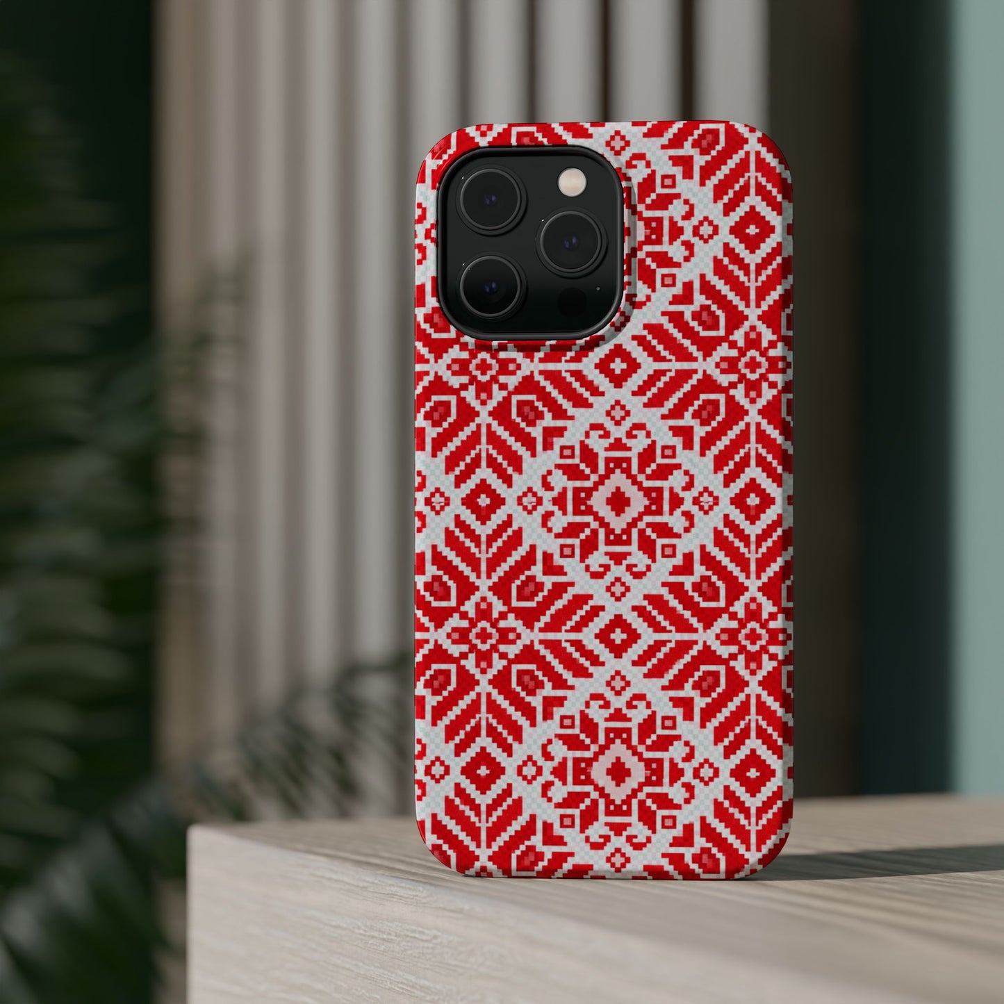 Red Tatriz  Design - Iphone Magnetic Tough Case