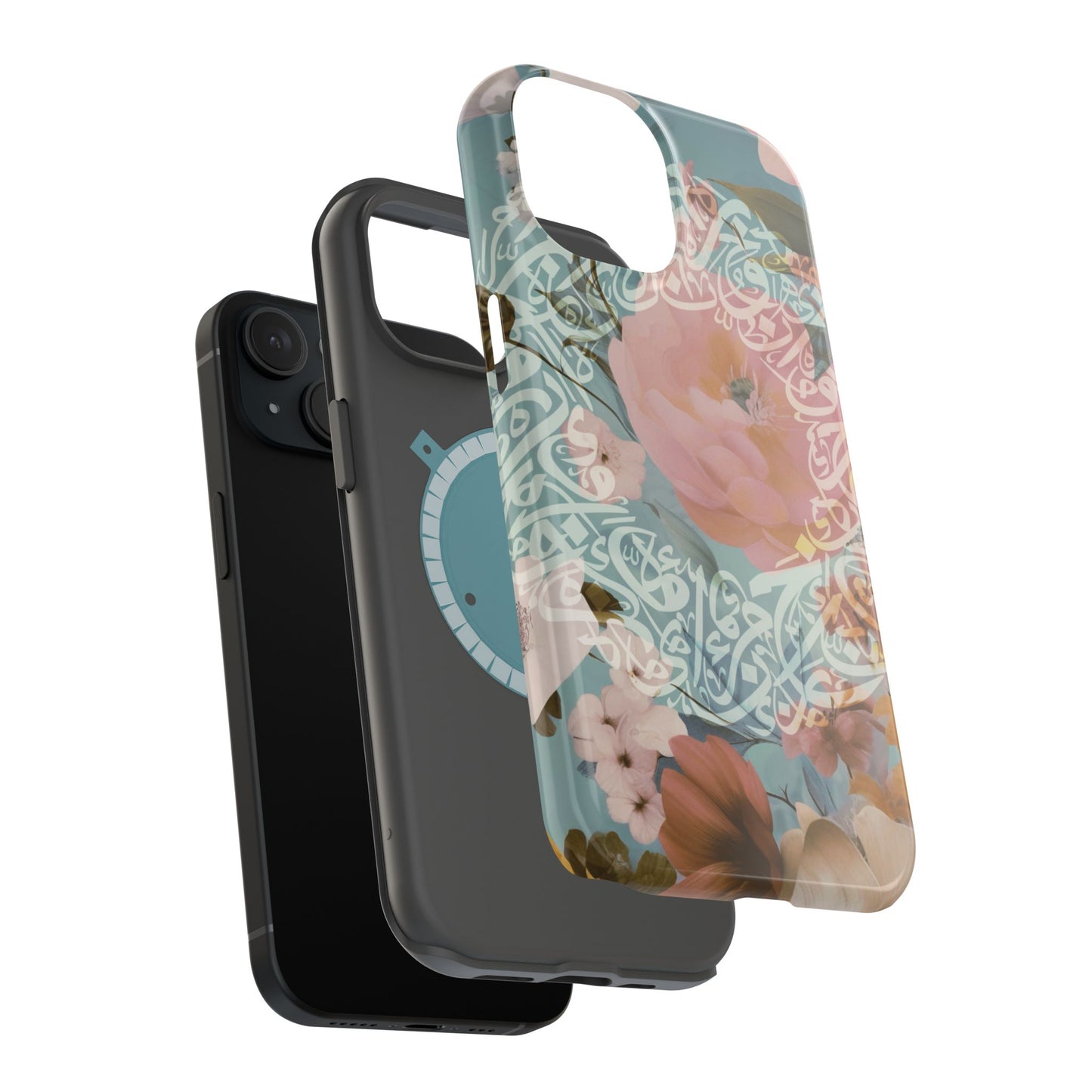 Arabic Floral Design  - Iphone Magnetic Tough Cases