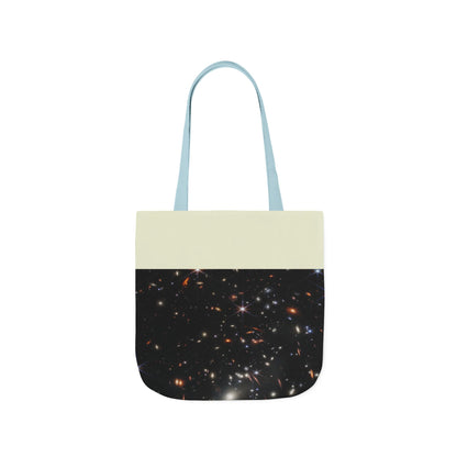 Deep Space Early Universe Canvas Tote Bag, 3-Color Straps