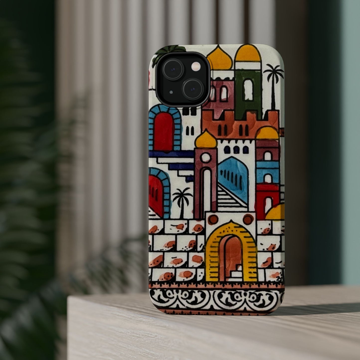 Jerusalem City Design Iphone Magnetic Tough Case