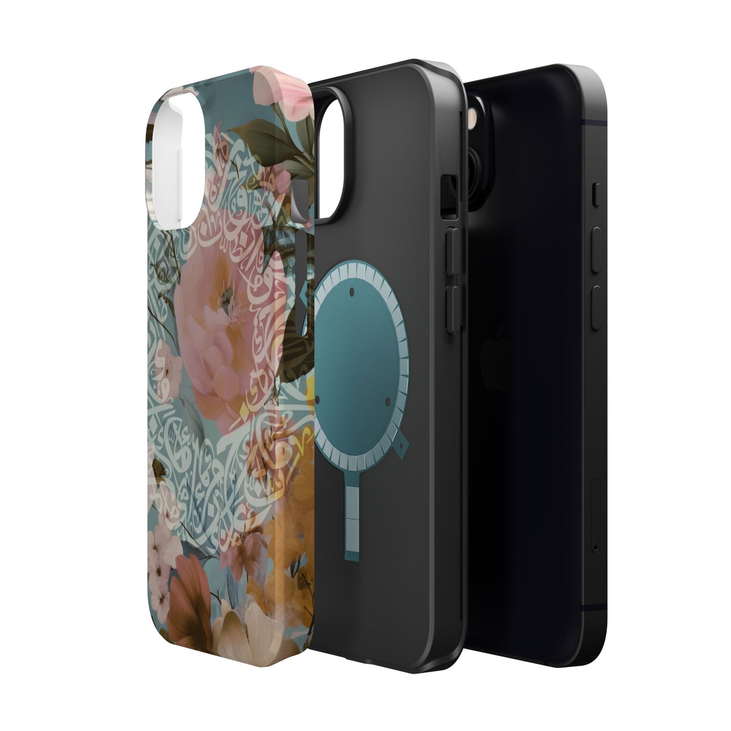 Arabic Floral Design  - Iphone Magnetic Tough Cases