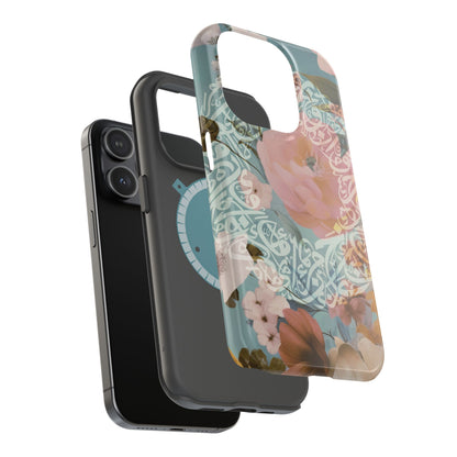 Arabic Floral Design  - Iphone Magnetic Tough Cases