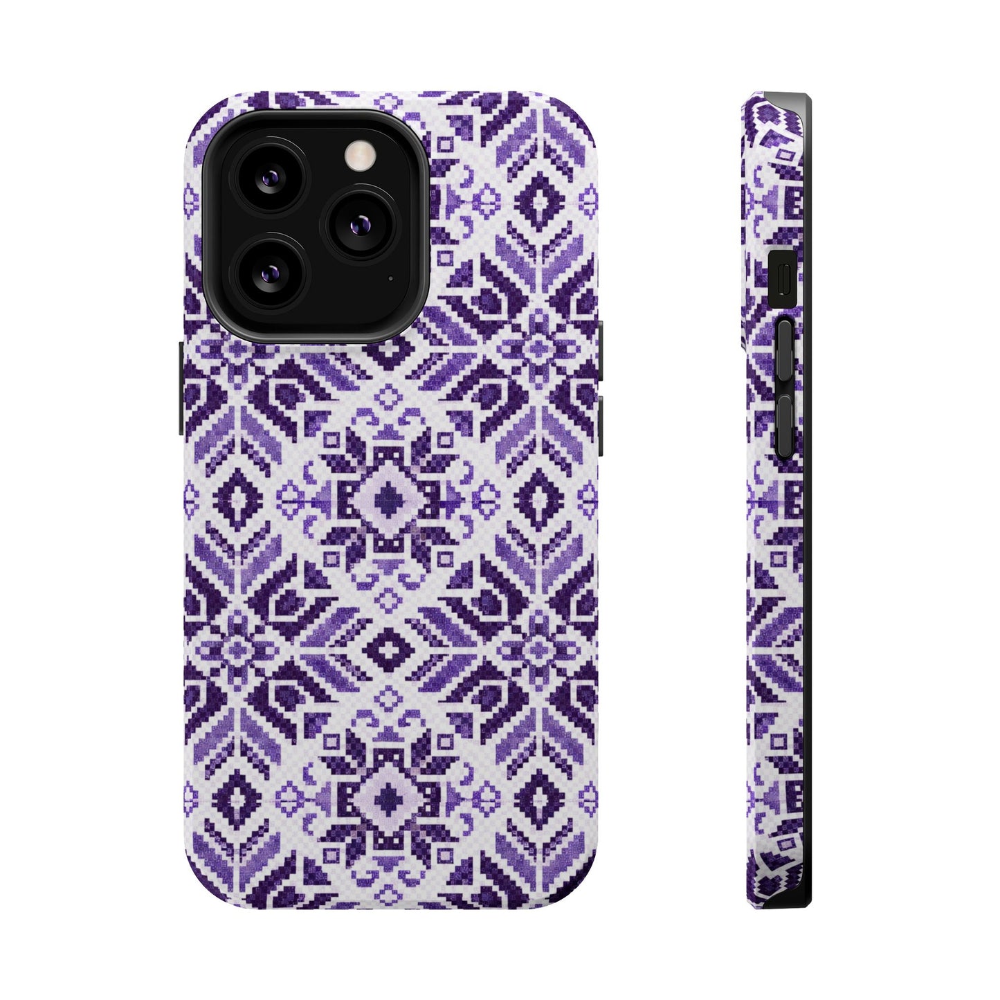 Purple Tatriz  Design - Iphone Magnetic Tough Case