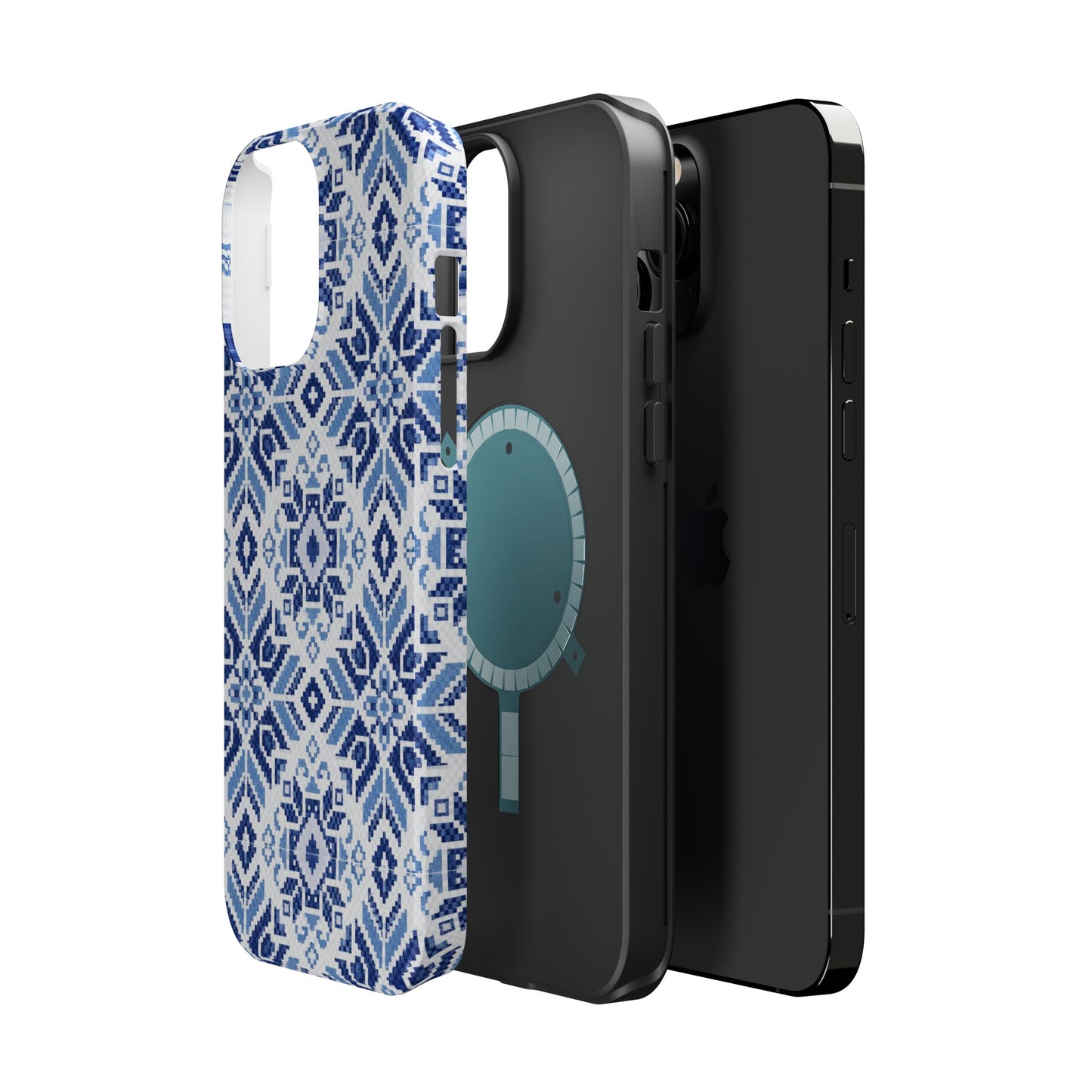 Blue Tatriz  Design - Iphone Magnetic Tough Case