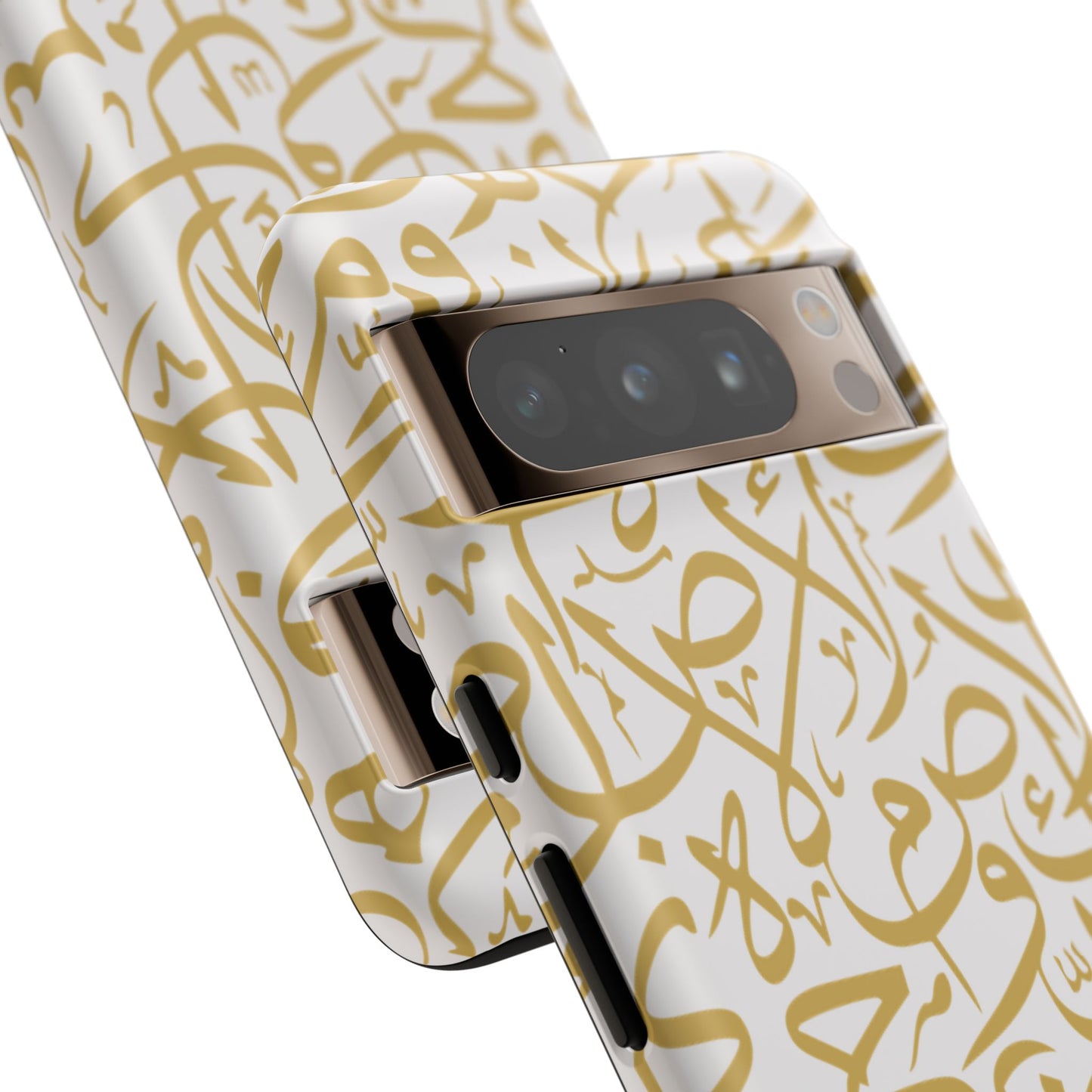 Beige and Gold Arabic Calligraphy Google and Samsung Tough Cases