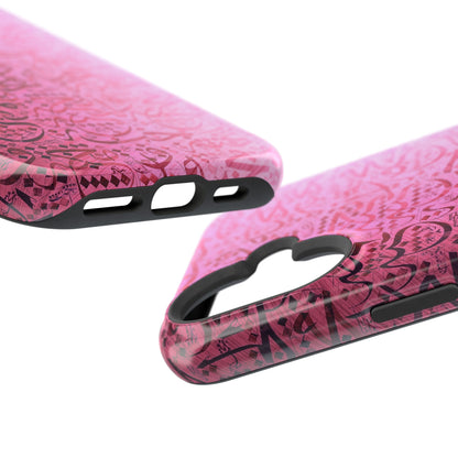 Pink Arabic Love 💕 “حب" - Iphone Magnetic Tough Case