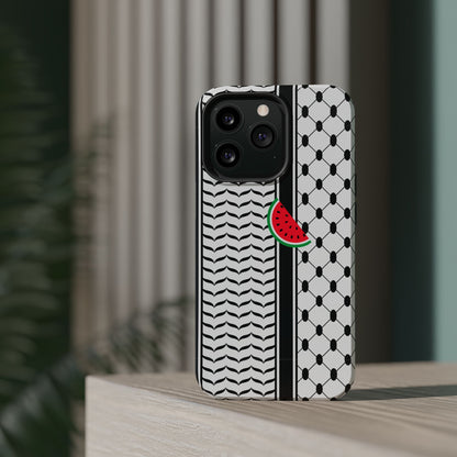 Kufieh Geometric Design Iphone Magnetic Tough Case