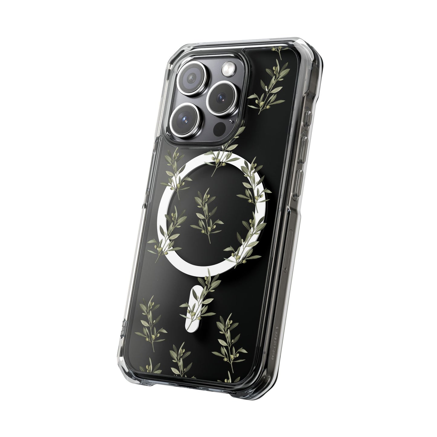 Olive Branch  MagSafe Clear Phone Case