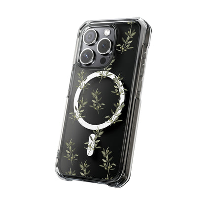 Olive Branch  MagSafe Clear Phone Case