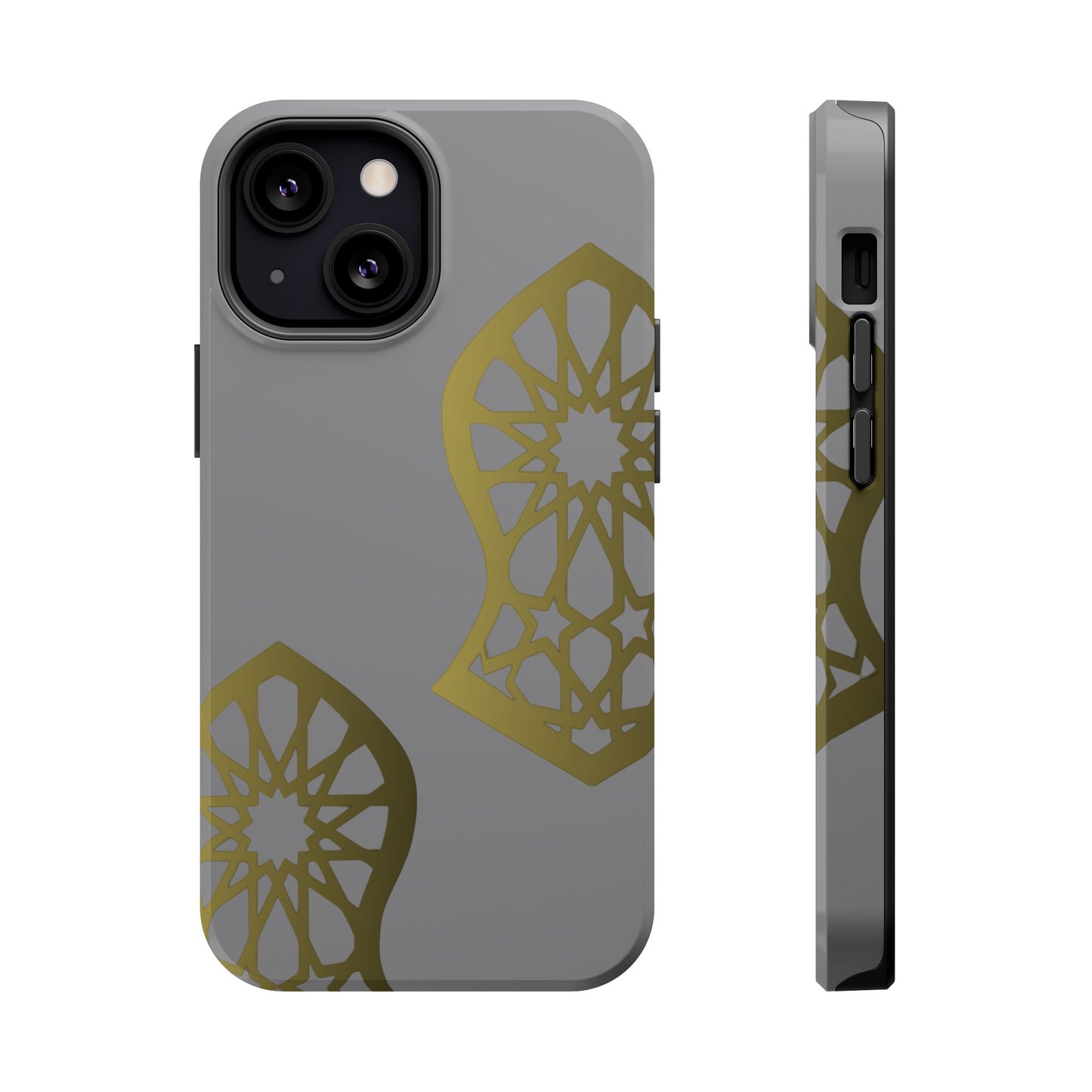 Grey and Gold Sandala Design Iphone Magnetic Tough Cases