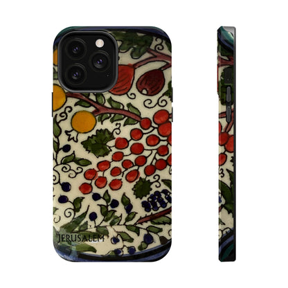 Jerusalem City Fruits Design Iphone Magnetic Tough Case