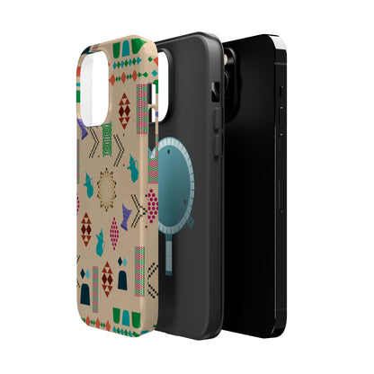 Arabian symbols  Design - Iphone Magnetic Tough Case