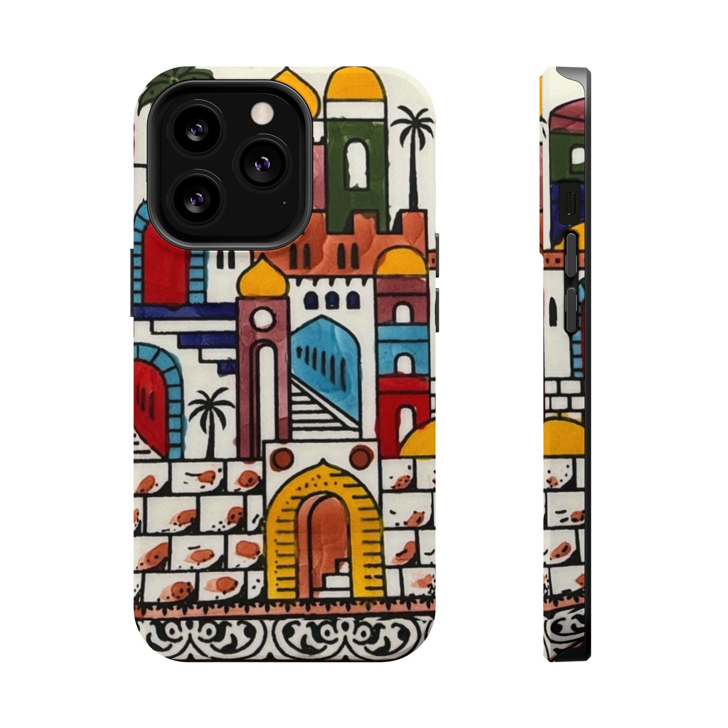 Jerusalem City Design Iphone Magnetic Tough Case