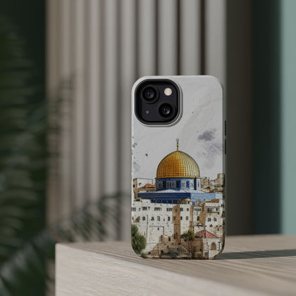 Jerusalem City  2 Design Iphone Magnetic Tough Case
